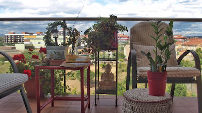 Mi balcón. Vista desde el salón.