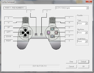 config gamepad - Cara Setting Pengaturan Configuration ePSXe 1.8.0  by sharehovel