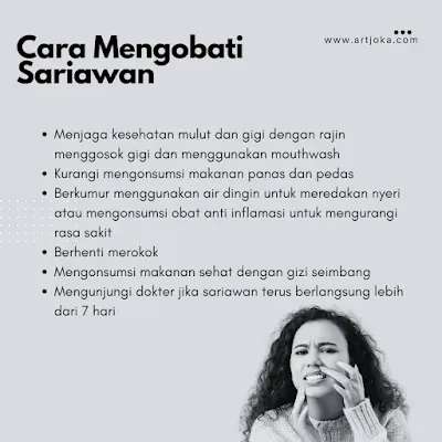 cara nyembuhin sariawan