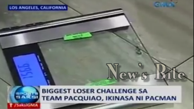 Manny Pacquiao Will Give $10,000 To Team Pacquiao For The Grand Prize Winner Of His Weight Loss Challenge