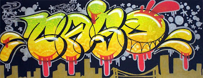 graffiti bubble letters