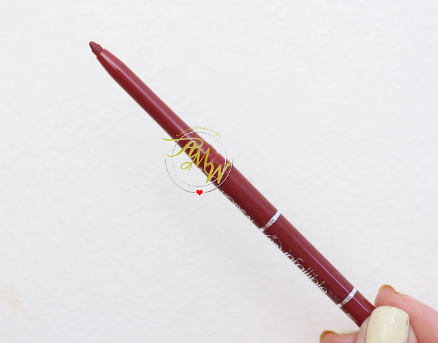 a photo of L'Oreal Infallible Never Fail Lipliner in Red/Wine Review