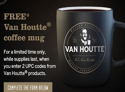 Van Houtte Free Coffee Mugs