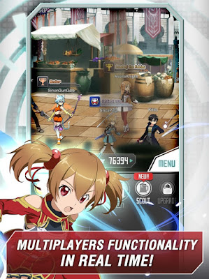 SWORD ART ONLINE : Memory Defrag (Japan) v1.2.2.0 mod apk