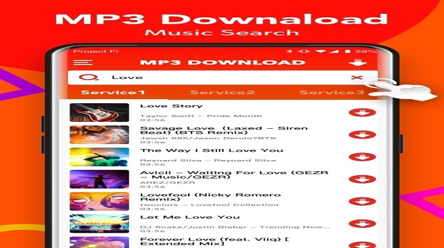 Aplikasi Download Lagu MP3 dan MP4