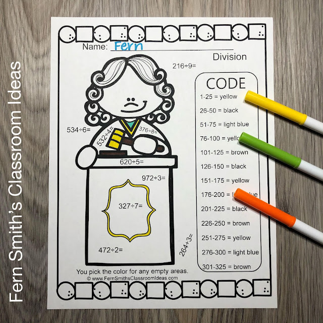 Click Here to Download this Color By Number Divide 3-Digit Dividend by 1-Digit Divisor Careers - Community Helpers Worksheet Resources Bundle for Your Classroom Boys and Girls Today!