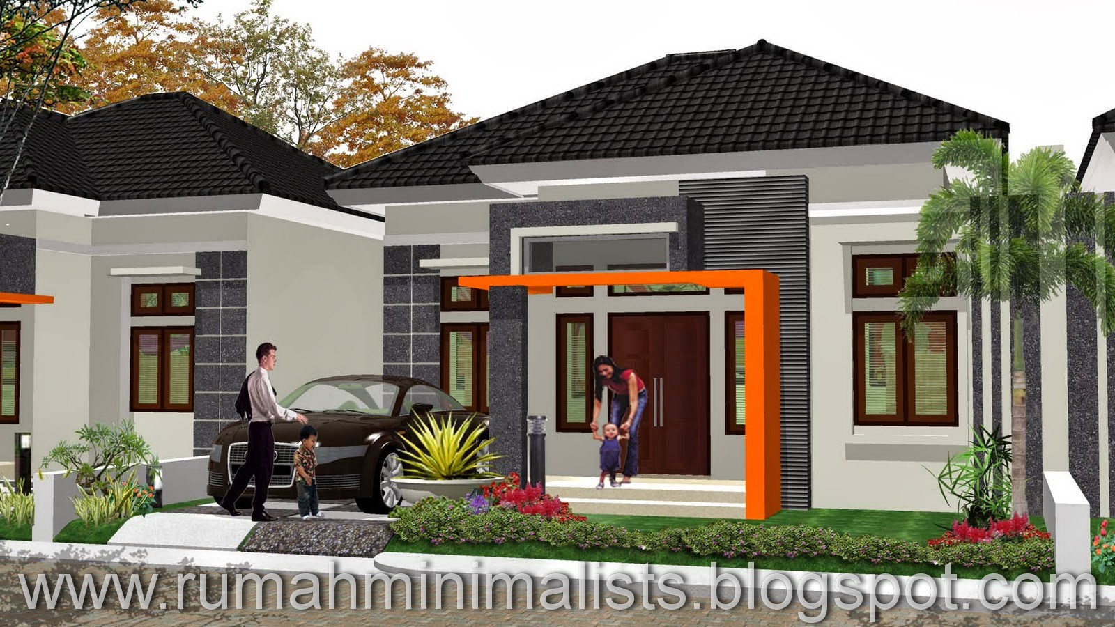 Gambar Desain Rumah Minimalis 2 Lantai Budget 200 Juta 