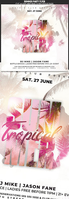  Summer Flyer Template