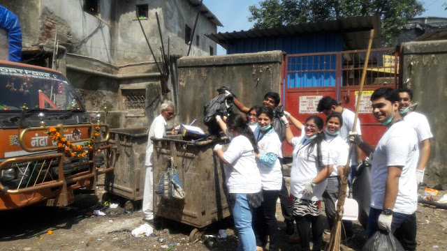 'Mission Clean Chembur' students’ initiative towards Swachh Bharat campaign