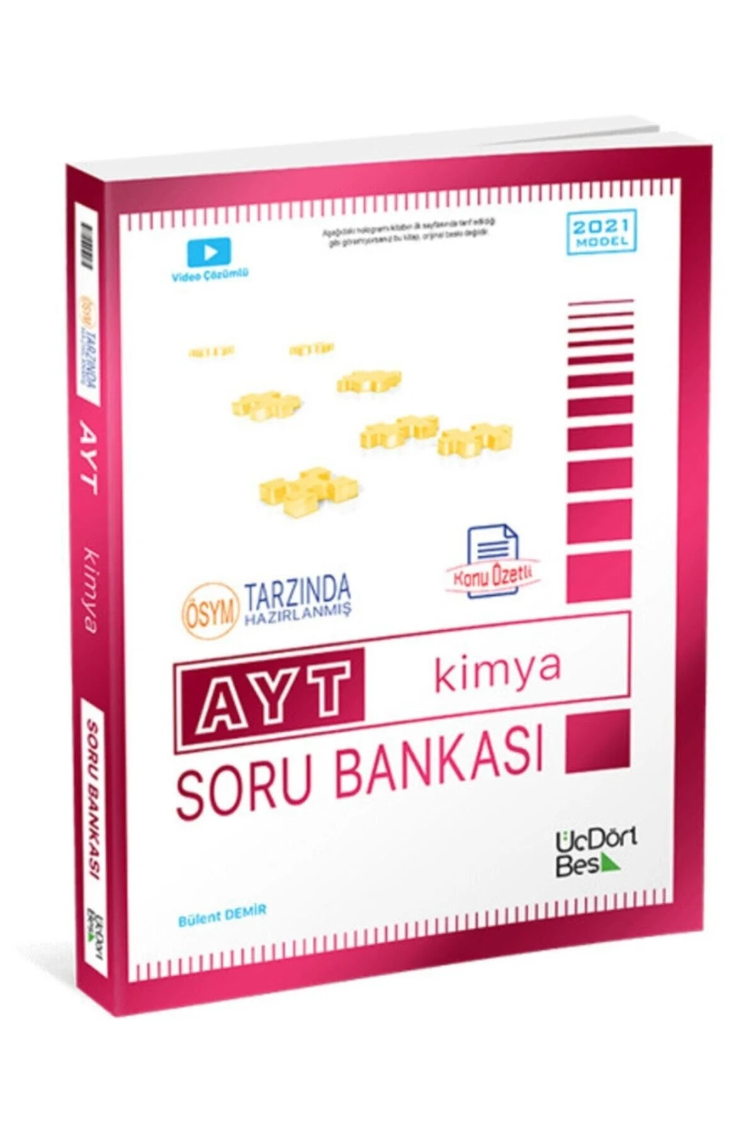 345 Yayınları - AYT Kimya - 11.Sınıf Yazılıya Hazırlık