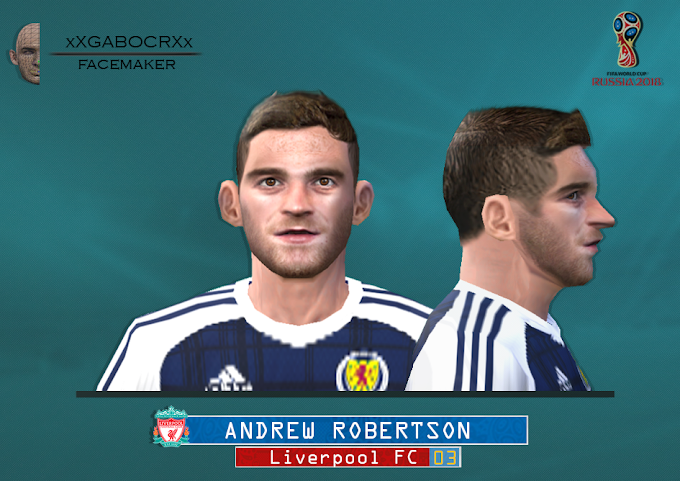 Face Andrew Robertson | NT Scotland | Liverpool | By Gabo CR