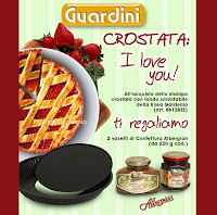 Logo Vasetti confettura omaggio con lo stampo crostata Guardini