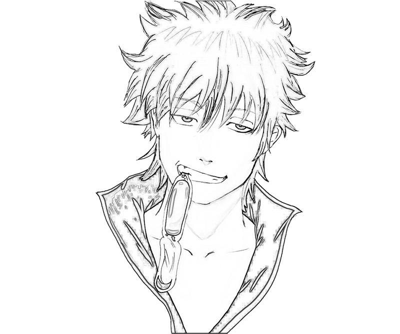 printable-sakata-gintoki-handsome_coloring-pages-1