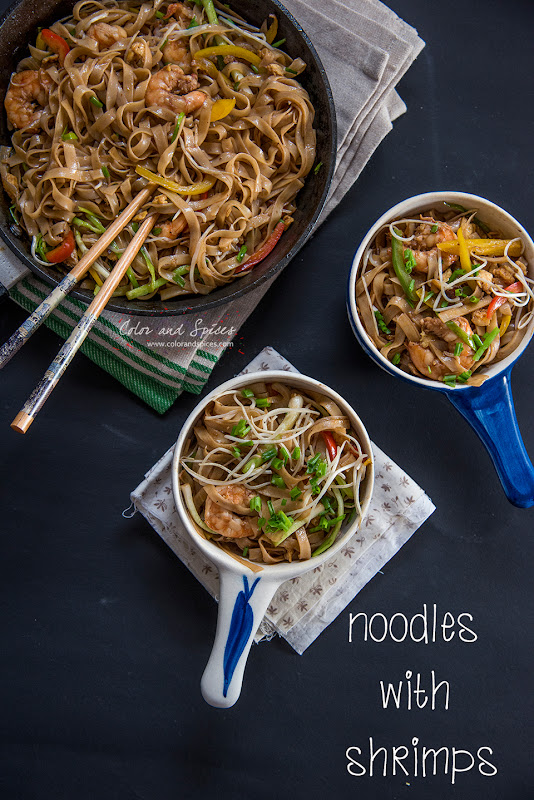 noodles with shrimp