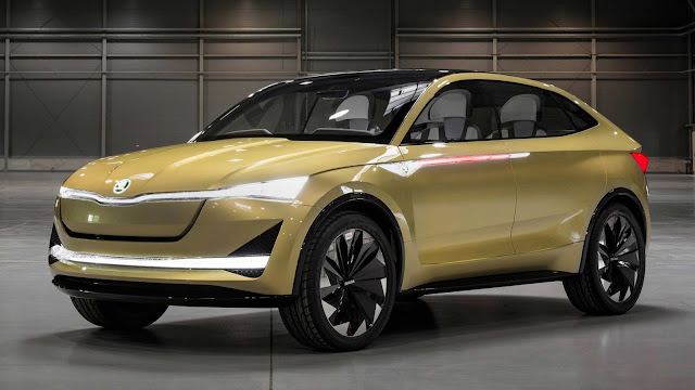 Skoda Vision E Concept 2017 Cars wallpaper.