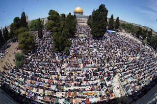 On Friday evening, amid heightened tensions in Jerusalem, Israeli forces made their way into Al Aqsa Mosque, one of Islam's holiest sites, where families gathered to break their fast for Ramadan.  Israeli police were deployed heavily as Muslims were performing evening prayers.