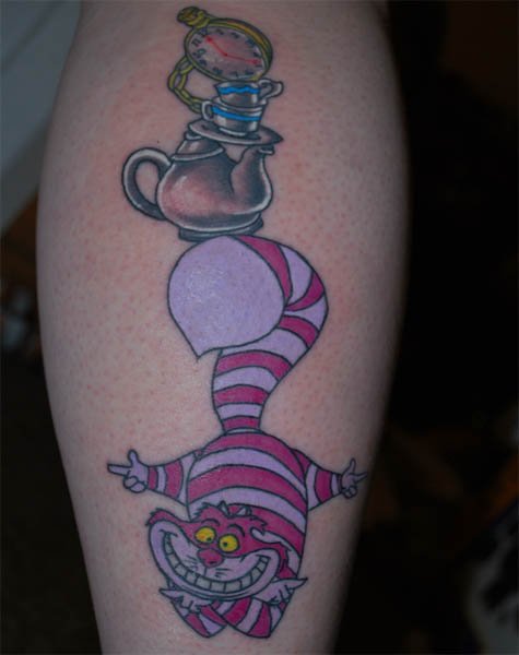 cheshire cat tattoo.jpg. Reblogged 8 hours ago from tattooed-disney-princess