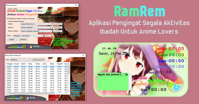 RamRem: Ngabuburit ala Anime Lovers sambil Beribadah