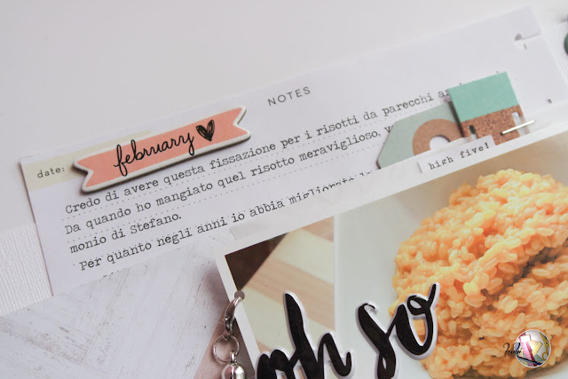 scrapbook layout oh so happy by kushi per Scrappiamo Insieme