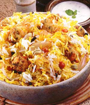 vegetable dum biryani