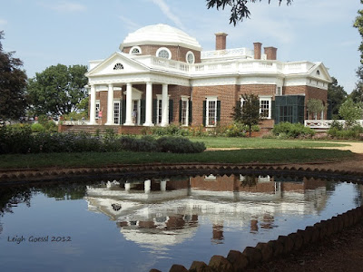 Monticello in Charlottesville, VA