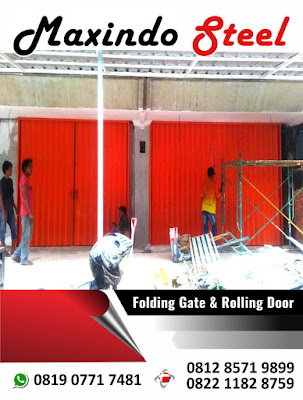 ROLLING- DOOR -FOLDING- GATE-  KELAPA GADING