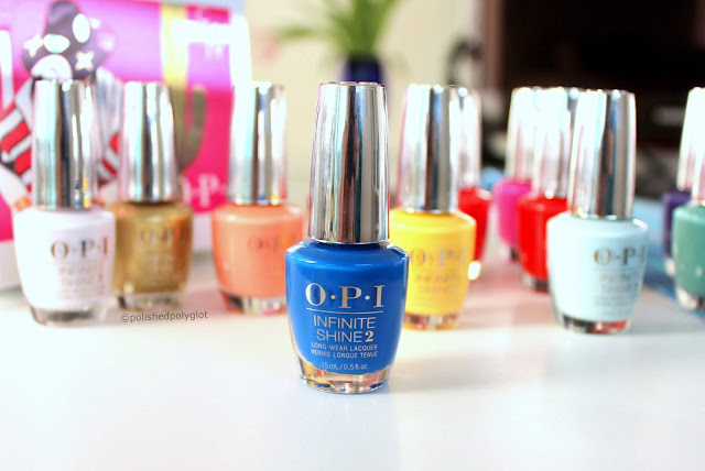 Swatches and review of  the "Mexico City" OPI nail polish collection  for Spring-Summer 2020
