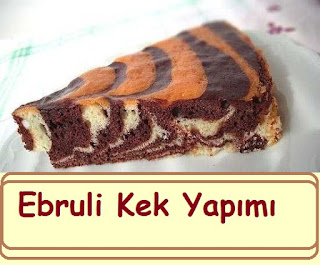 Ebruli Kek Yapımı