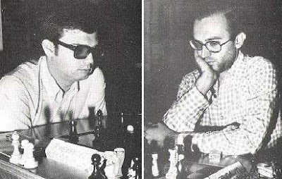 Los ajedrecistas Juan Carlos Menéndez y Ricardo Calvo
