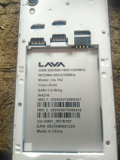 LAVA  iris702  Firmware / Flash File