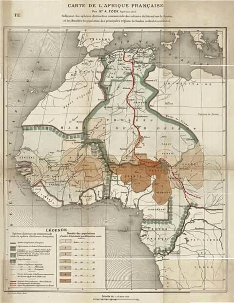 خريطة المغرب خلال القرن 19م