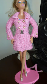 Vestido Ou Casaco de Crochê Para Bonecas Barbie - Criado Por Pecunia MillioM