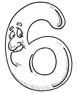 number coloring pages, free coloring pages