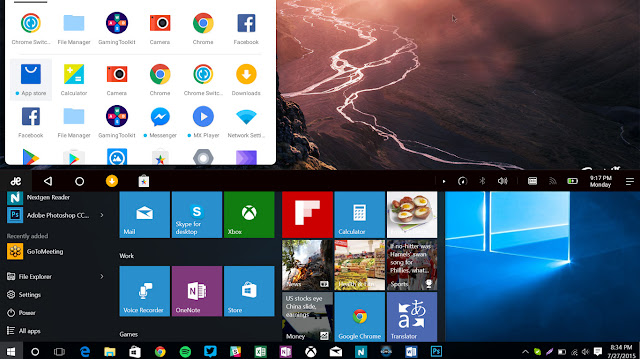 RemixOS - Tampilan mirip Windows 10