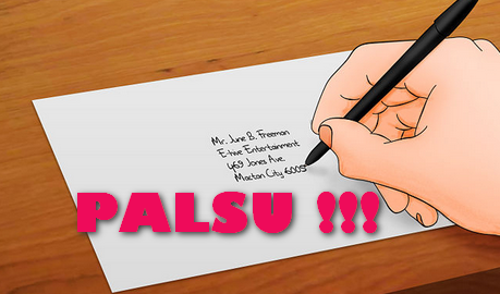 surat izin palsu