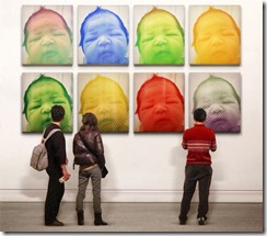 Asher exhibition