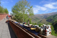 Stalls at Dailou's peak