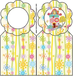 Dolls House Birthday Party Free Printable Bookmarks.