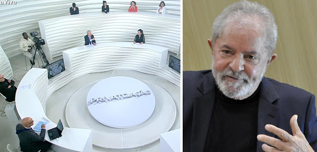 Roda Viva pede autorização para fazer programa com Lula na prisão