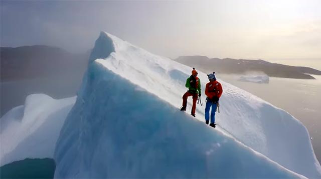 En una arista del iceberg