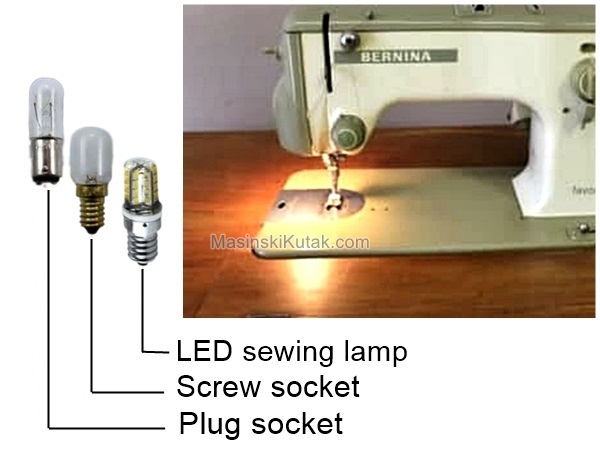 Bernina Light Bulb  Bernina Sewing Machine Replacement Bulbs