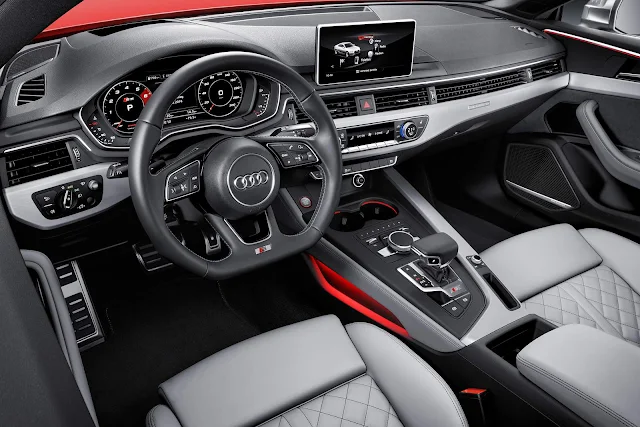 Novo Audi A5 2017 - interior