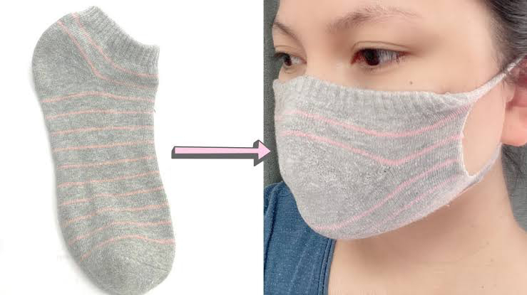 How to make a mask out of a sock