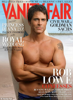 Rob Lowe Confesses in Vanity Fair