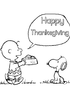 Happy Thanksgiving Day for Coloring