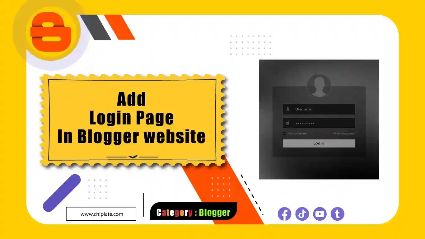 How to Set a Password for a Blogger Page