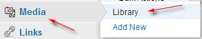 media library wordpress