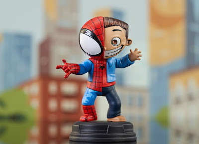 Spider-Man Peter Parker Animated Marvel Mini Statue by Skottie Young x Gentle Giant