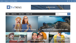 YoMag Blogger Template