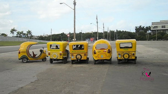 Coco taxi Cuba